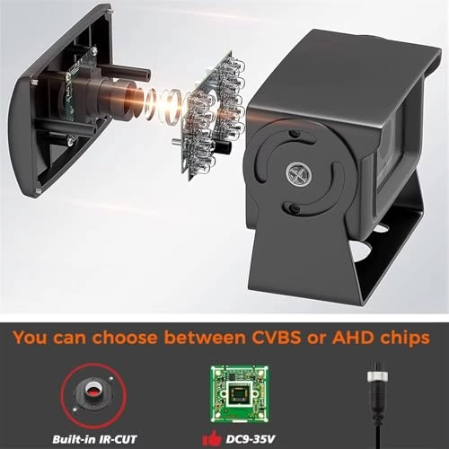 Rear View Camera - Night Vision 4PIN 480P 1080P