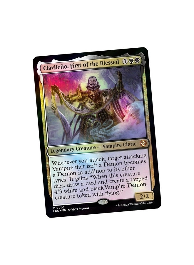 The Lost Caverns of Ixalan Commander Deck - Blood Rites - 100-Card + Collector Booster Sample Pack - 2-Card + Accessories