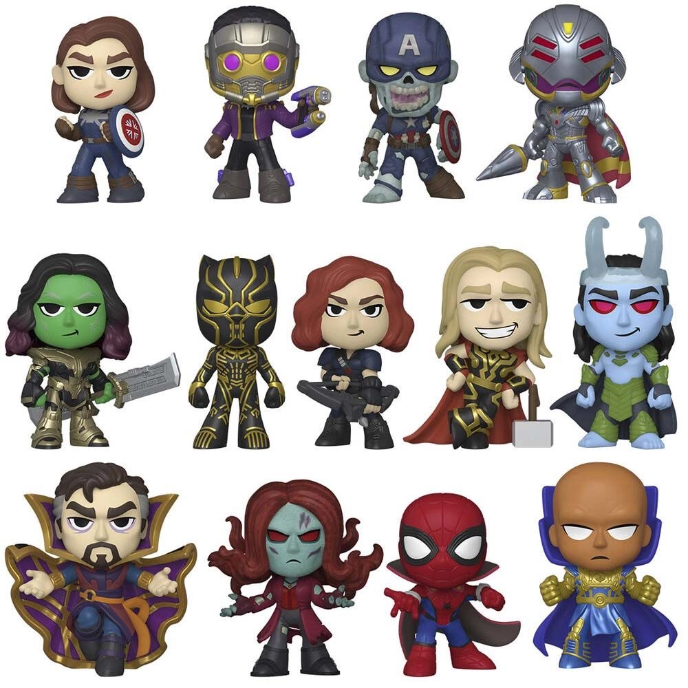 FUNKO POP! Mystery Mini Marvel What if S3 Bundle