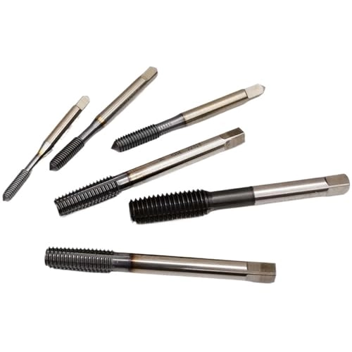 Cobalt Thread Tap Drill Bits - 5 Pieces M1-M16