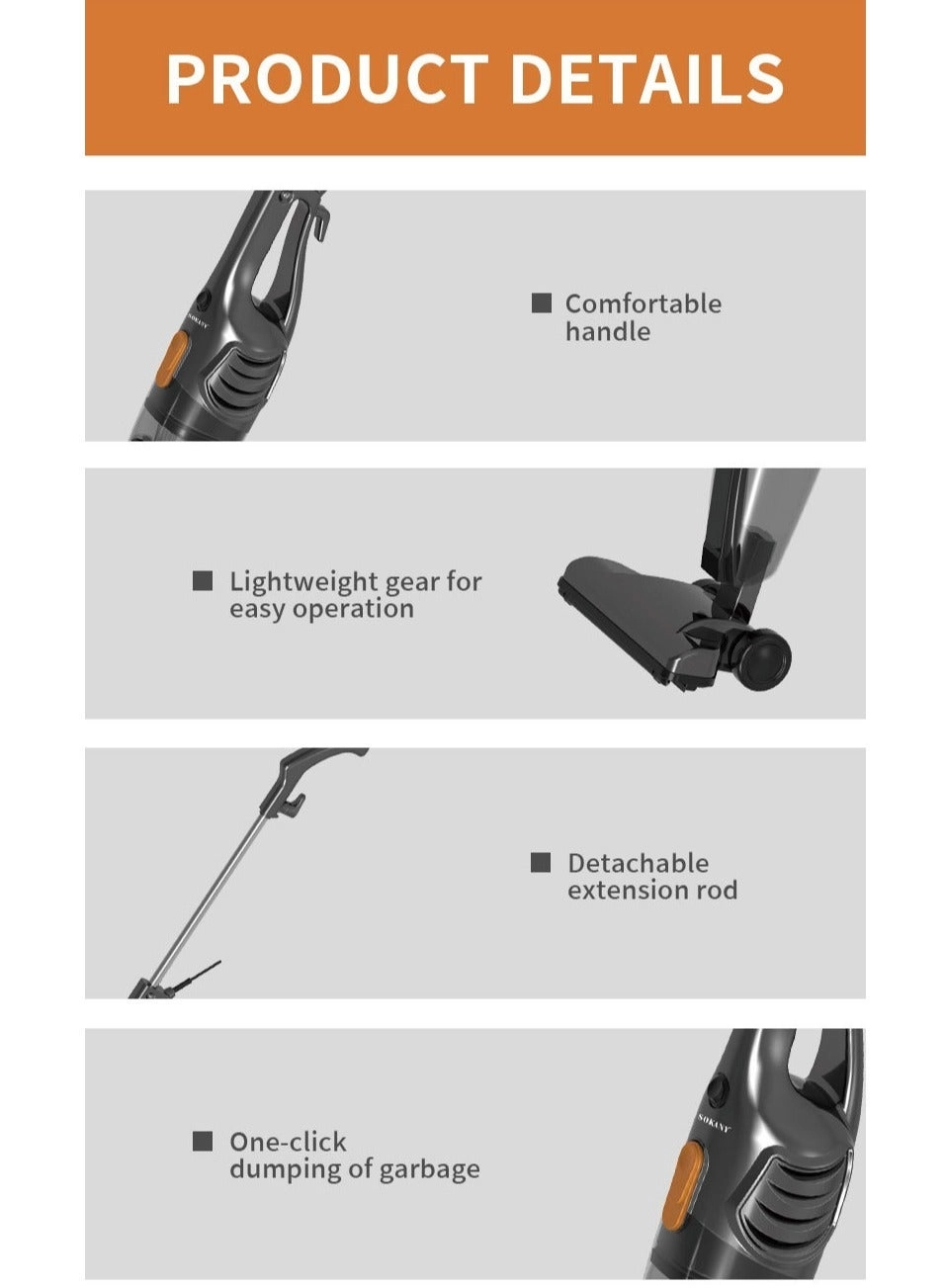 3 in 1 Vacuum Cleaner (SK-13034)