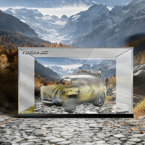 Display Case - 48 x 28 x 28 cm 3 mm ultra-clear acrylic