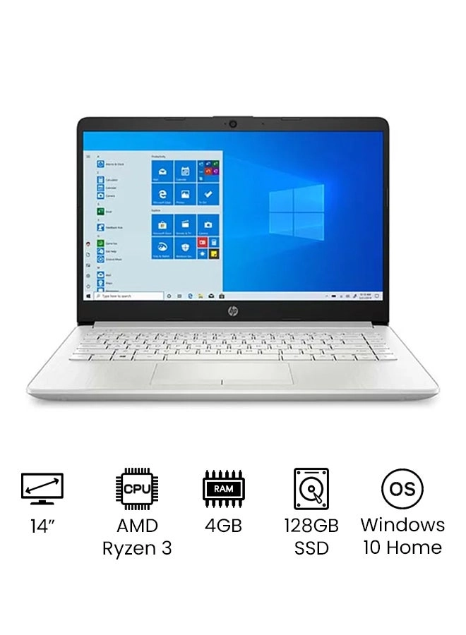 HP 14-DK1032 - 14'' Ryzen 3 3250U 4GB DDR4 128GB SSD