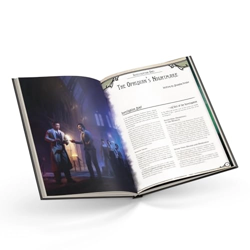 Arkham Horror The Roleplaying Game: Arkham Mysteries Adventure Book - Three Standalone Scenarios