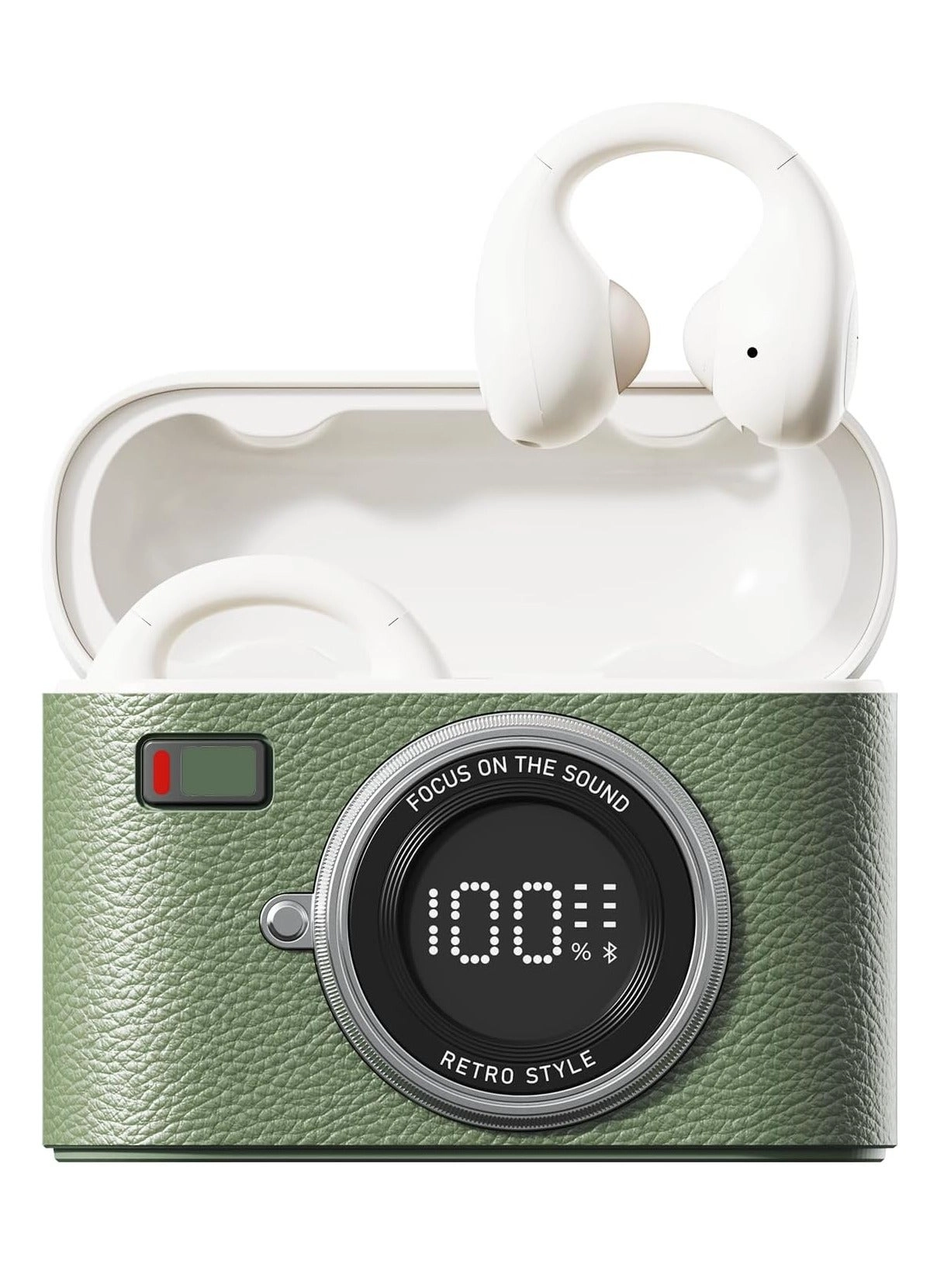 KASTWAVE Open Ear Clip Headphones Wireless Headphone