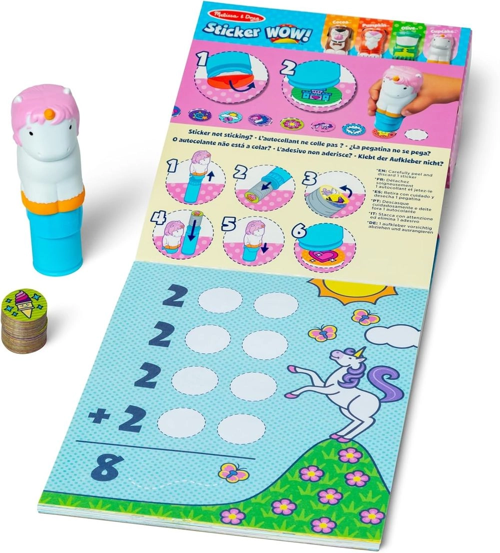 Sticker Wow! Stamper - Tiger + Mini Activity Pad - 24 pages
