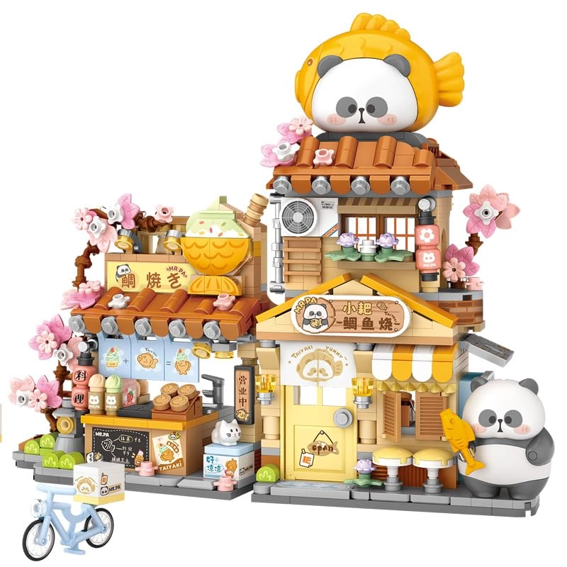 noziaa Panda Street View Shop - Panda 858 pcs