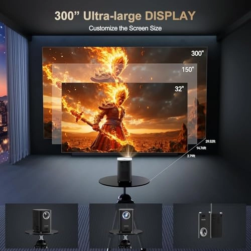 Projector 600 ANSI lumens 1920 x 1080