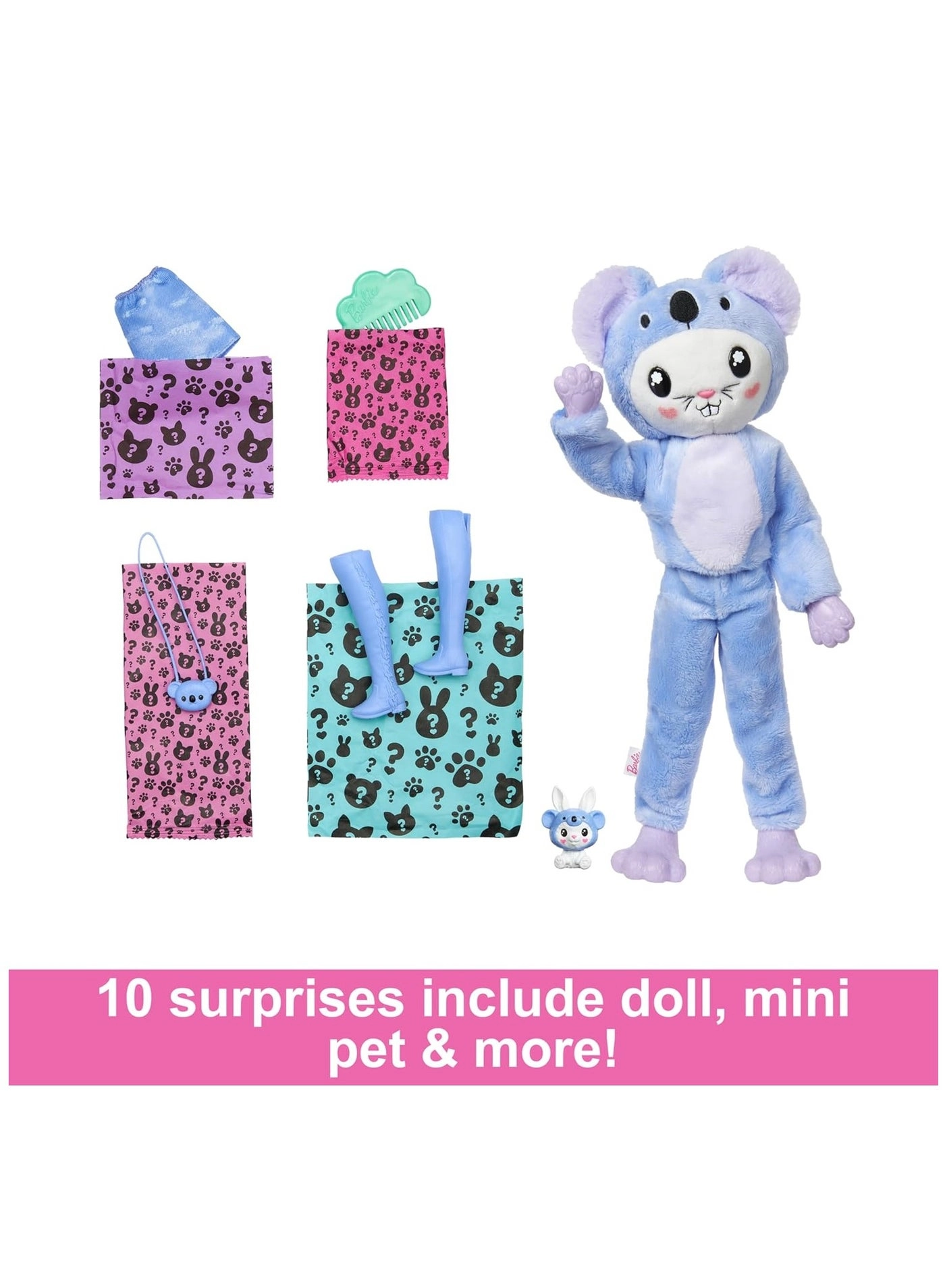 Barbie Cutie Reveal - Costume Doll Bunny in Koala
