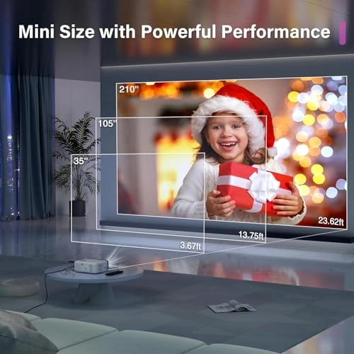Mini Projector - 17000L 1080P