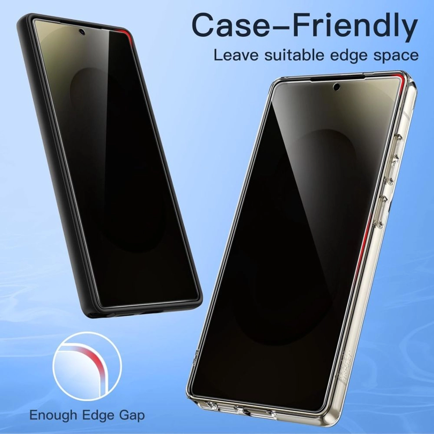 Privacy Tempered Glass Screen Protector for Galaxy S24 Ultra