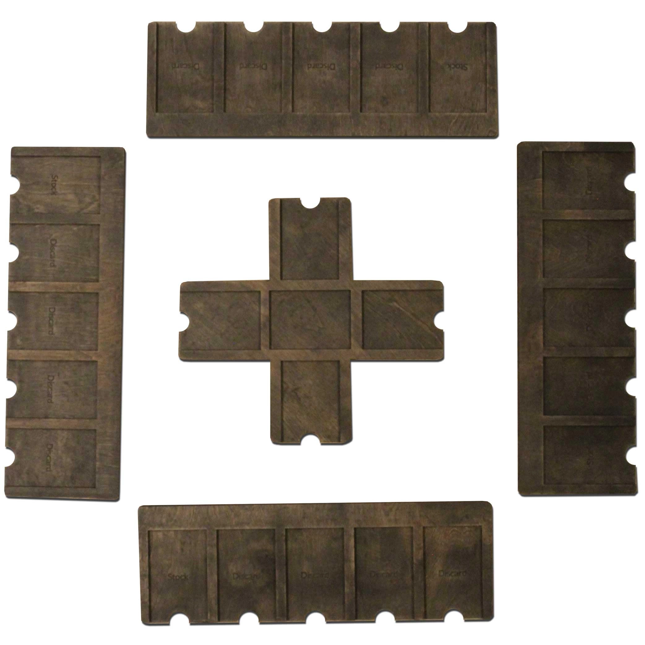 Player Tray - 4 Player Trays Personalized + Center Console