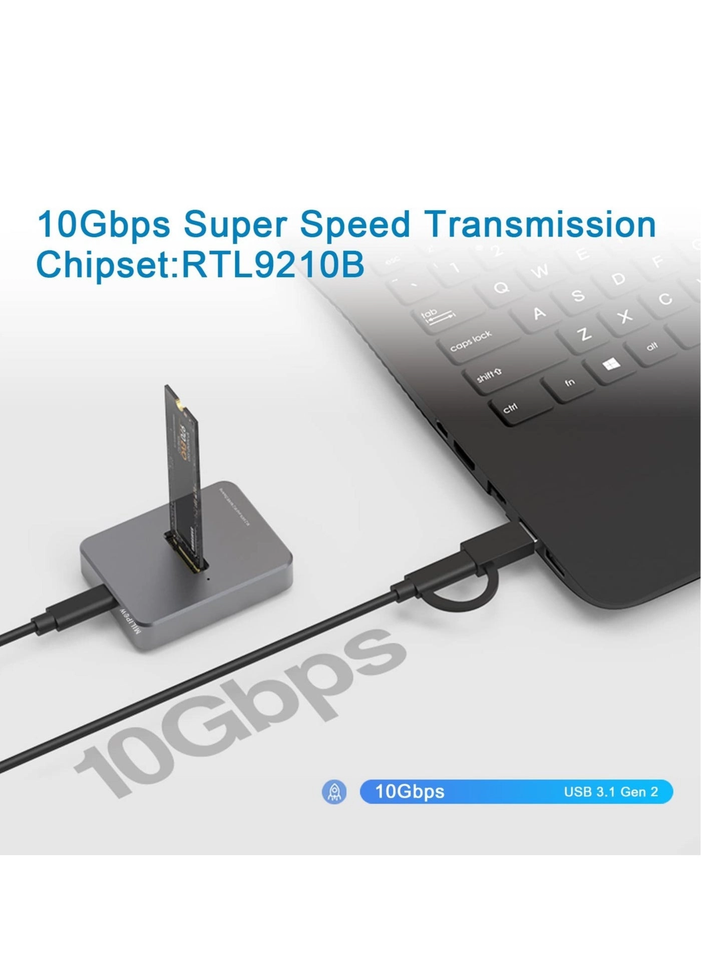 M.2 to USB Docking Station