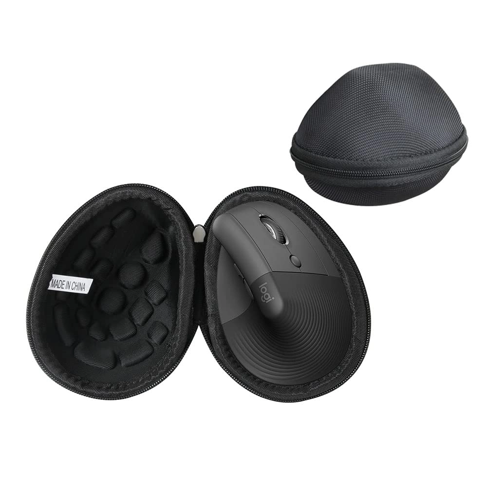 Anleo Hard Travel Case for Lift Vertical Ergonomic Mouse - Black