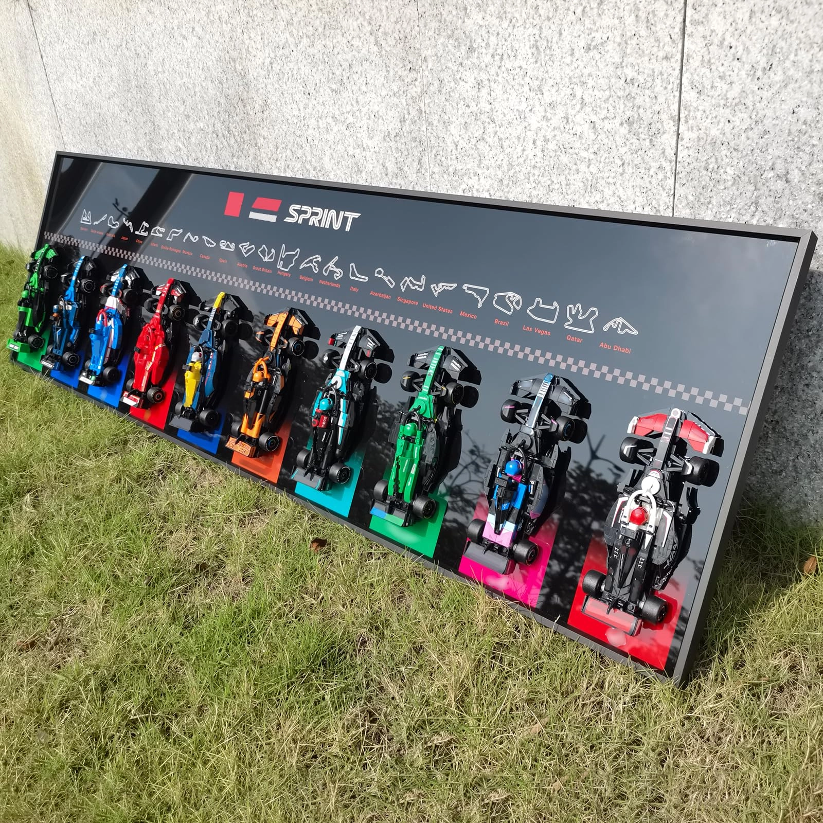 JKZUZU Display Wallboard - Speed Lego