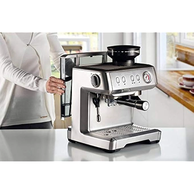 Espresso Coffee Machine Grinder & Milk ART1313