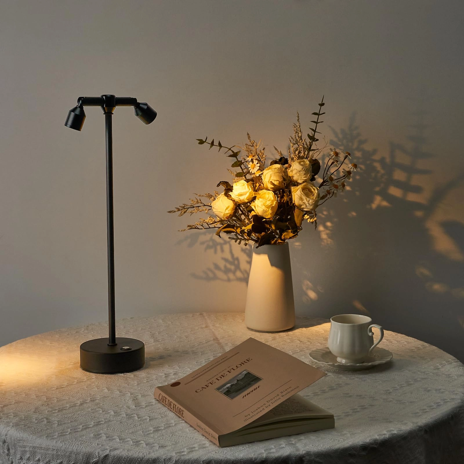 Rechargeable Cordless Spotlight - Table Spotlight Warm White