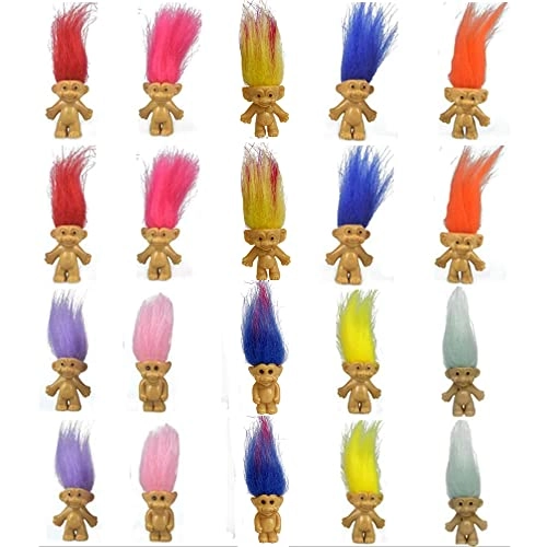 Mini Lucky Troll Dolls - 3 years and up 20 pieces (3 cm) (YT-A1)