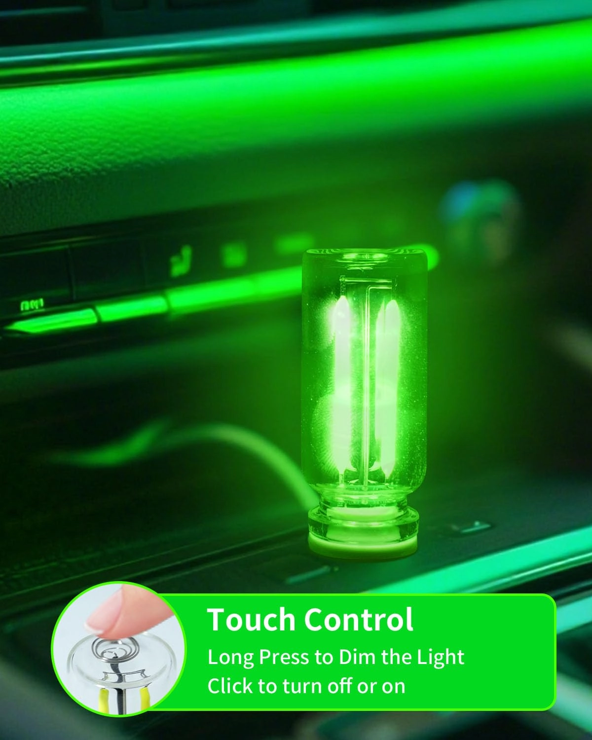 USB Night Light - Green