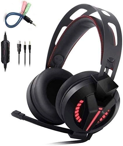 UOHUFIDABFD Gaming Headset Wired Headset