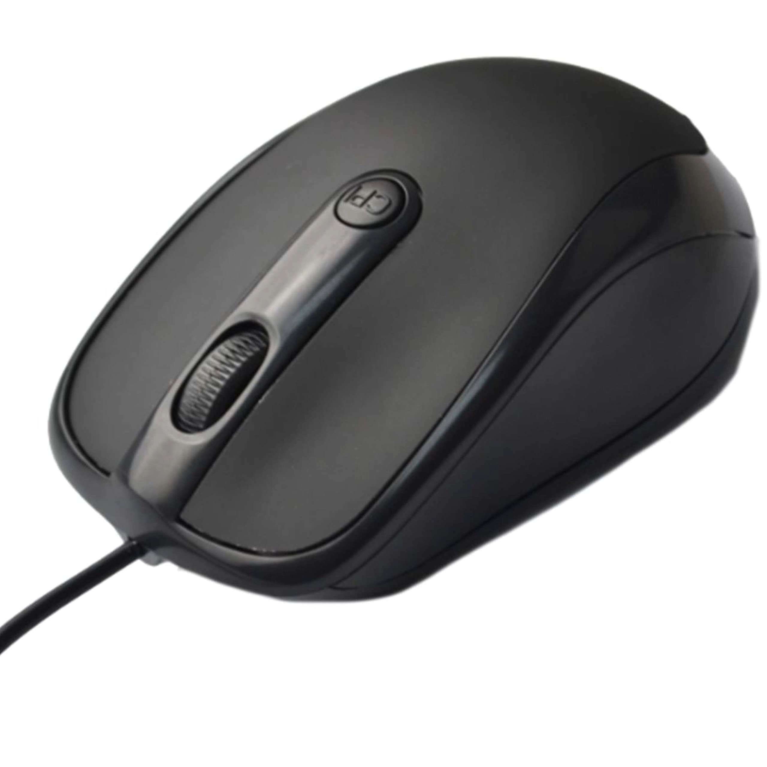 SIMPLETEK Ergonomic Lightweight Wired Mouse - USB