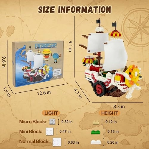 9904HZW - Thousand Sunny 2247 pcs Anime