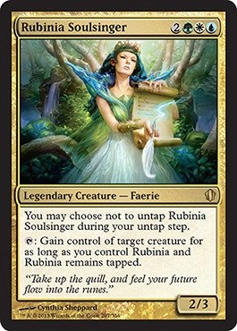 Magic: the Gathering Rubinia Soulsinger 207/356