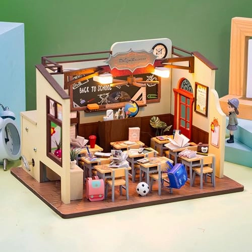 Miniature Dollhouse Kit - Classroom