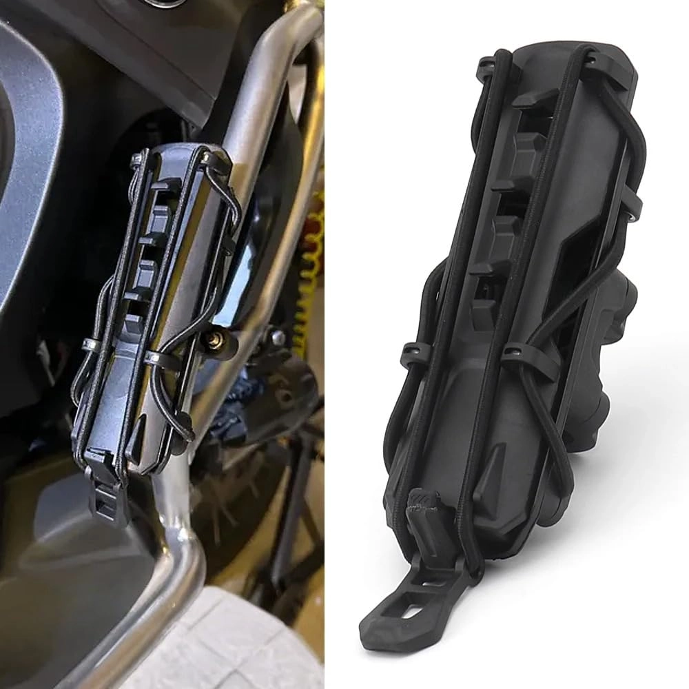 Ruiyumy Motorcycle Water Bottle Holder - 22-25MM Adjustable Black