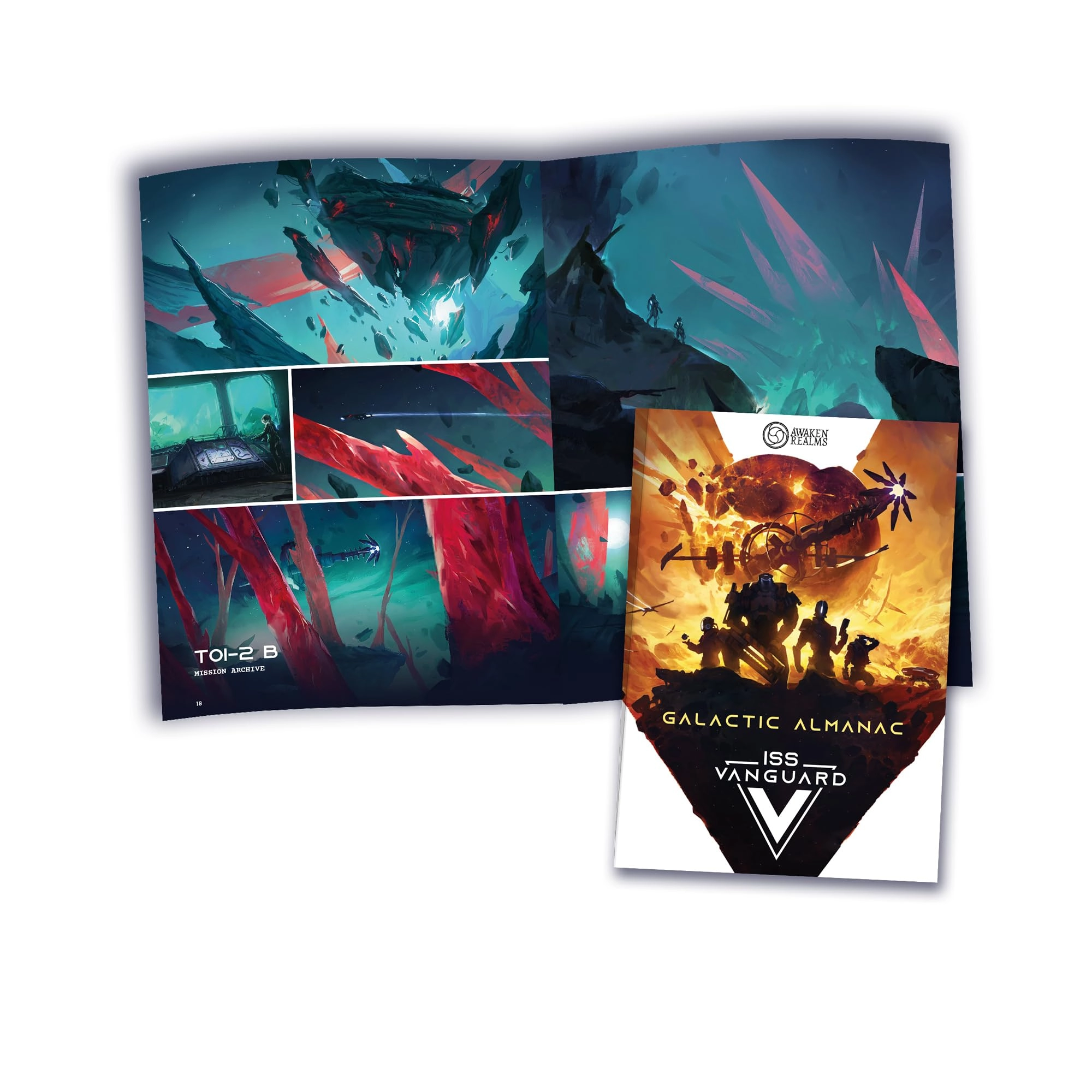 Awaken Realms ISS Vanguard: Galactic Almanac Expansion