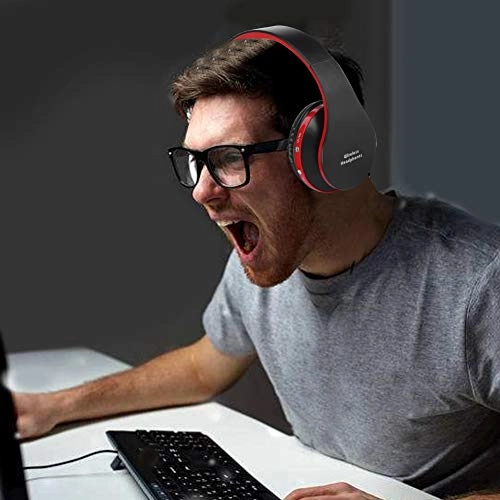 Bluetooth Over Ear Gaming Headset - Wireless Headset