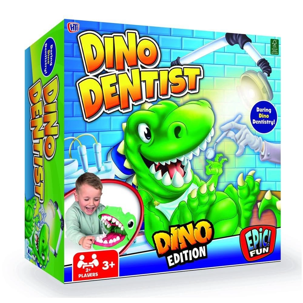 Epic Fun Games Sunman Dino Dentist Dino - 3 years+