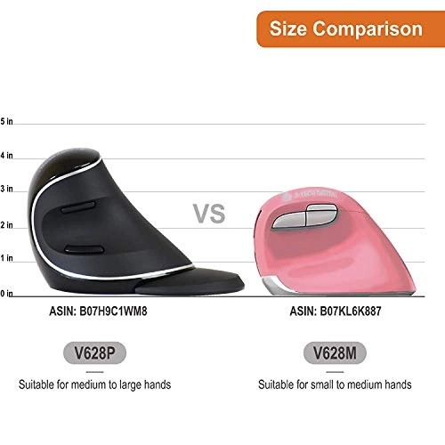 V628M-2.4G Ergonomic Vertical Mouse - Wireless