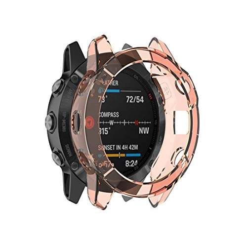 Watch Case for Garmin Fenix 6 - TPU Half Coverage Blue