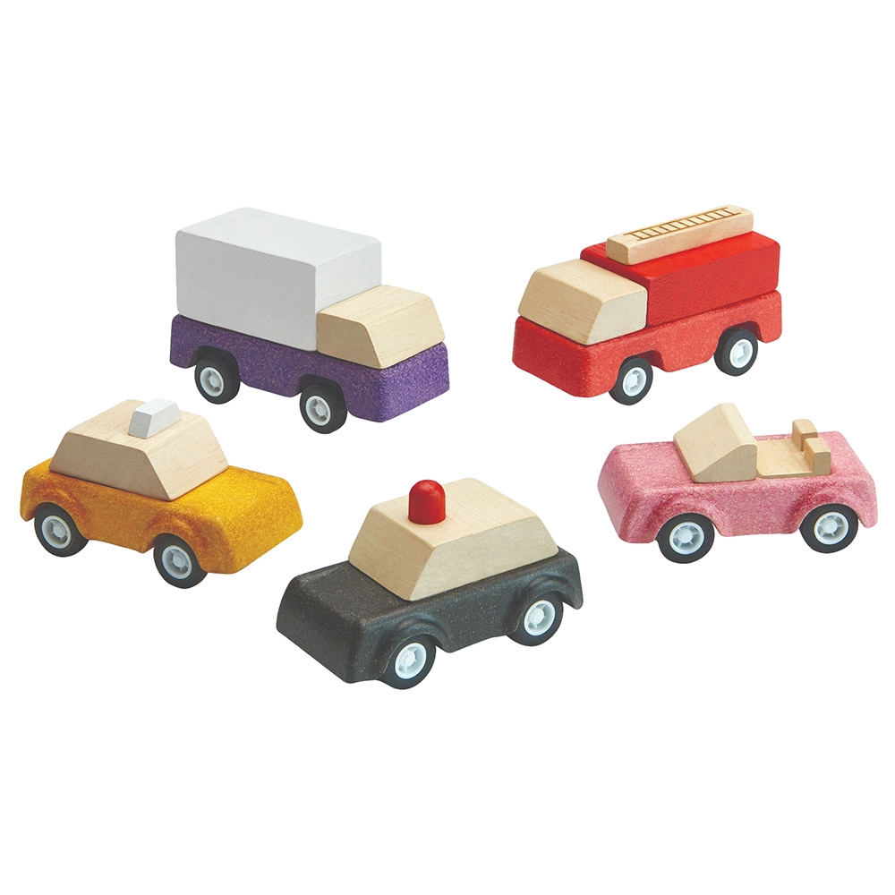 PlanToys Planworld Vehicle Series - 5 pcs