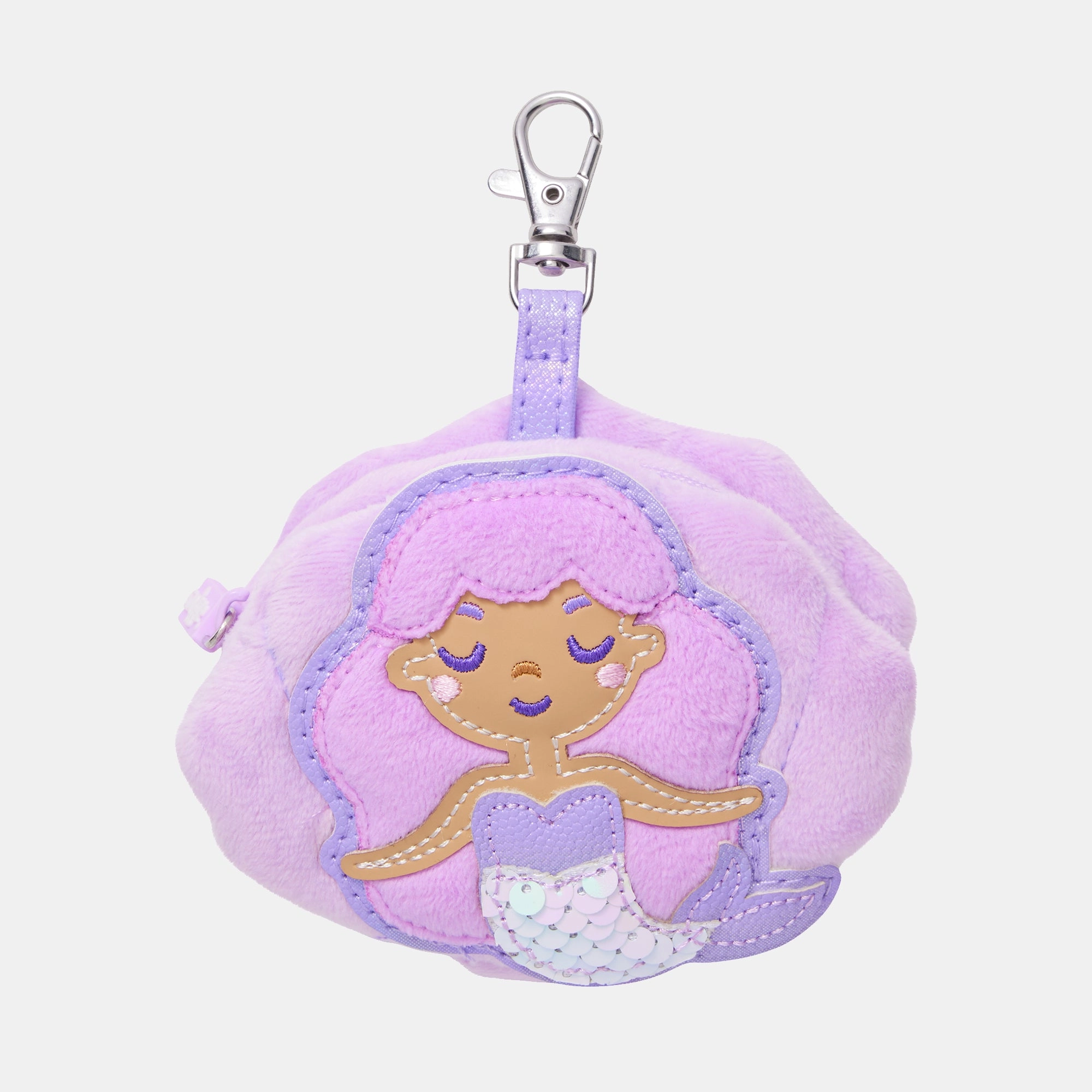 Smiggle Fluffy Mermaid Mini Pen Pal Notepad Keyring