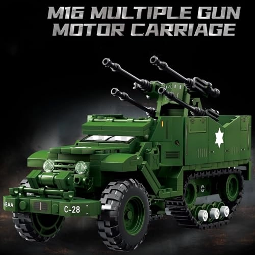 Military Tank Transporter (66080) - M16 WW2
