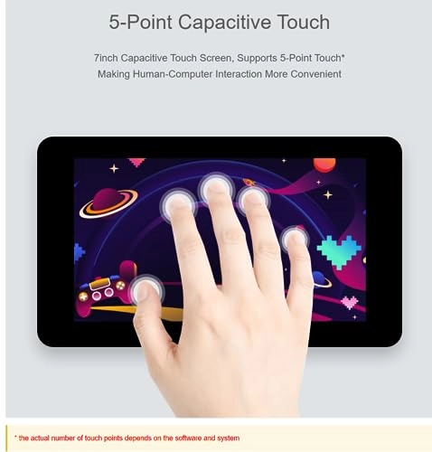 Touch Display Kit - 7 Inches 1024x600 pixels