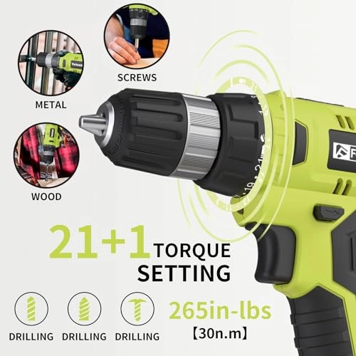 Cordless Drill - 20V 30 N.m