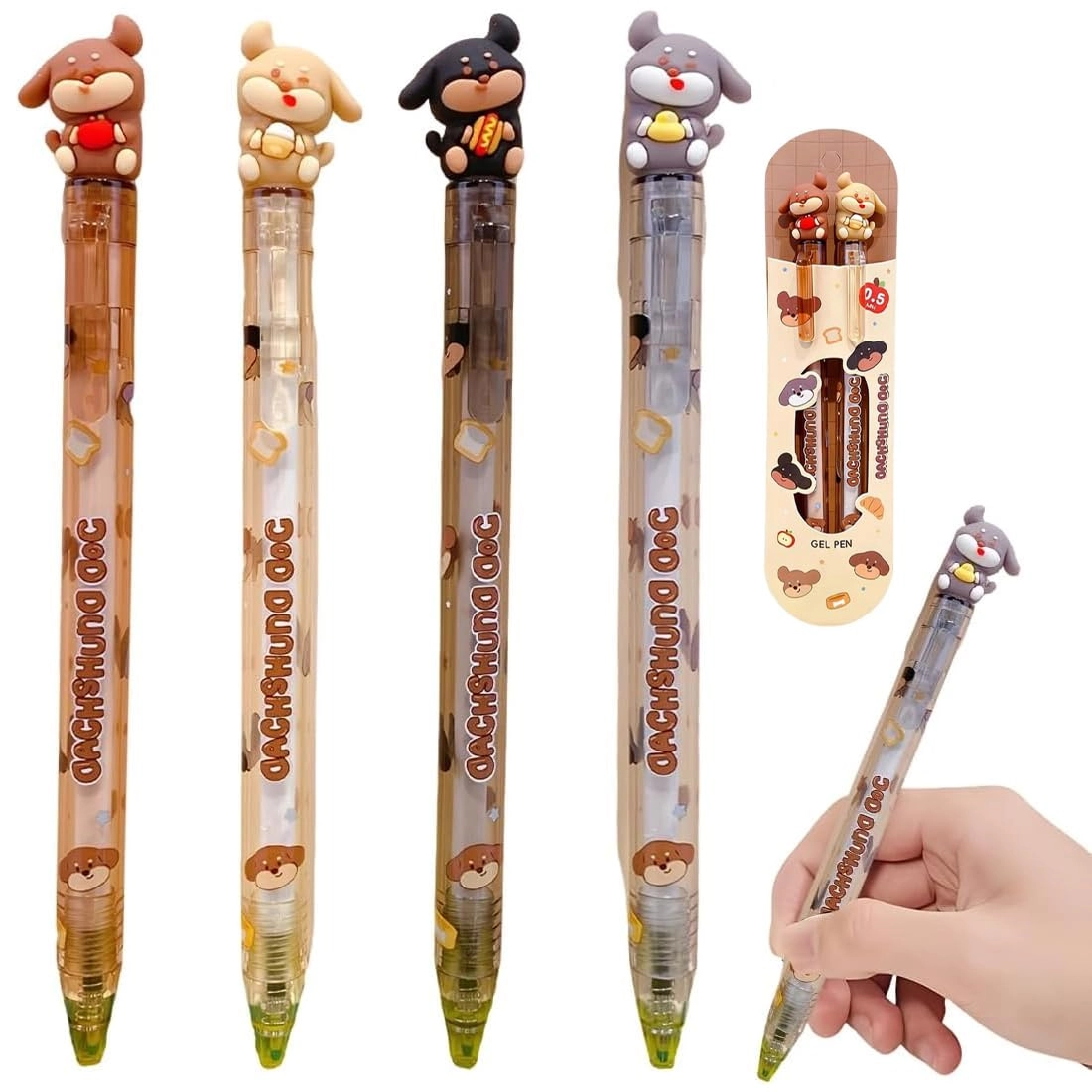 munze Kawaii Pens - 4 0.5 mm