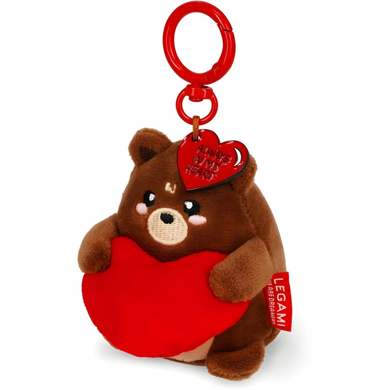 Plush Key Ring - Super Soft Tiny Teddy Bear