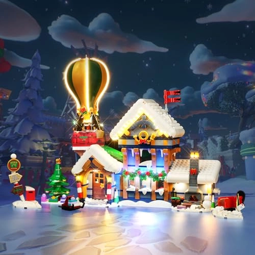 LED Light Kit for LEGO Santa's Post Office 10339 - Plastic