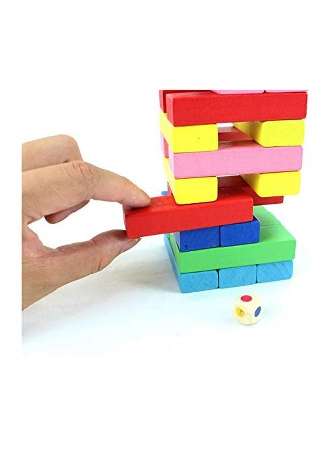 Wooden Building Blocks - 54pcs