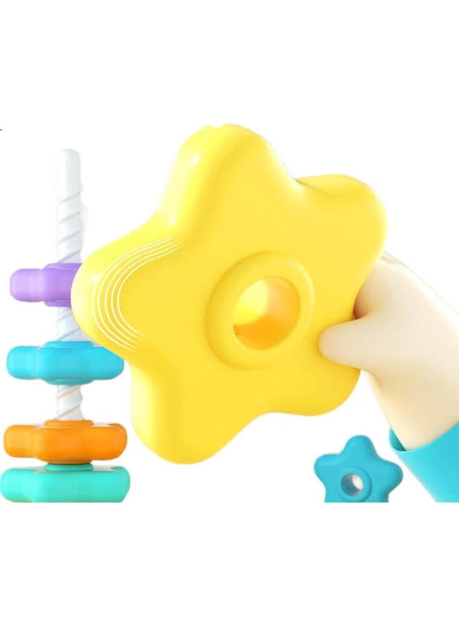 Rainbow Stacking Rings - 1+