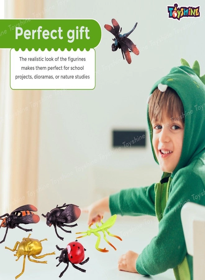 Realistic Insect Animal Figure - 4+ Year Old 6 Pc