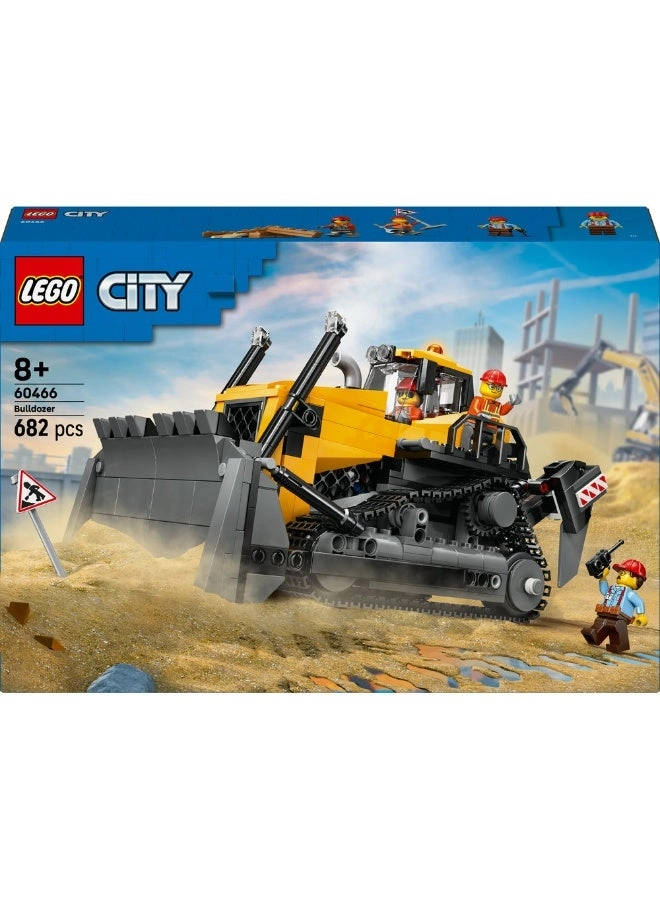 City Yellow Bulldozer (60466)