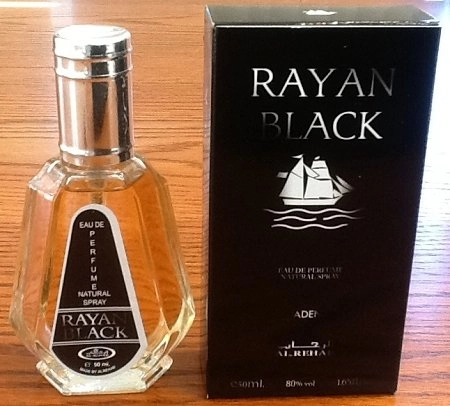 Al-Rehab (Crown Perfumes) Rayan Black Eau de Parfum 50 ml Pack