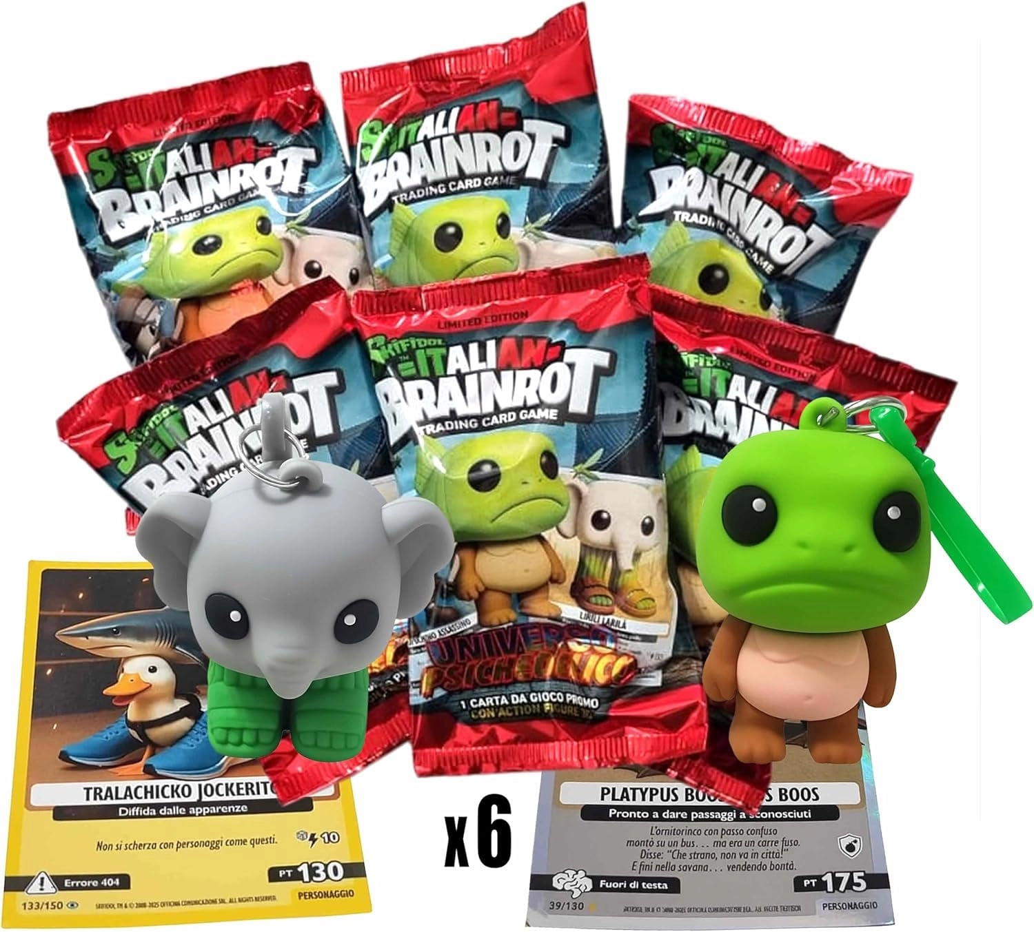 Generico Brainrot Psychedelic Universe - Italian 6pcs