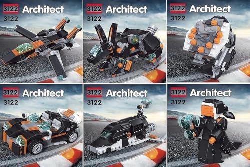 36-in-1 Magic Building Blocks - 256 pcs