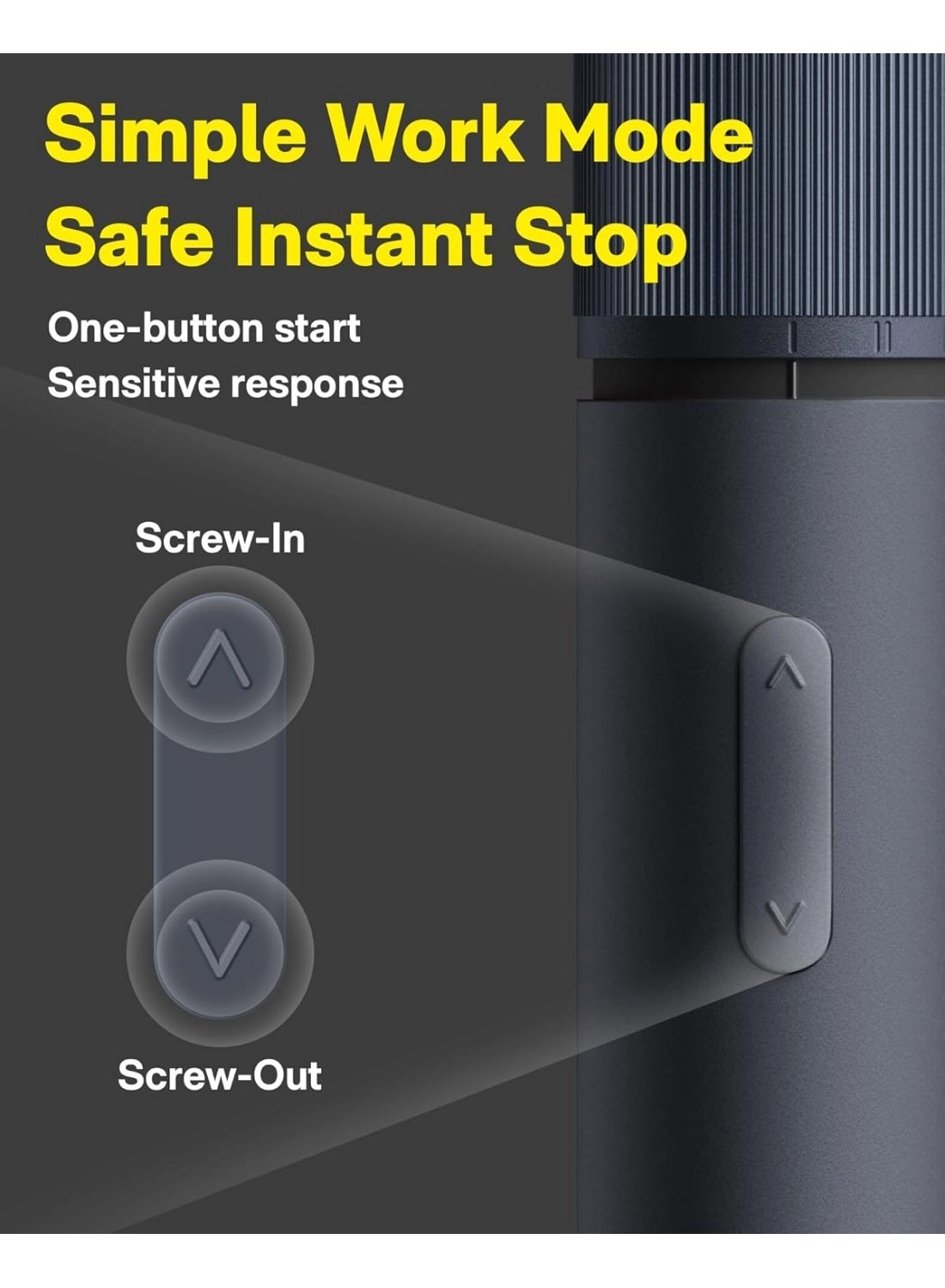 Electric Cordless Screwdriver - 1500mAh